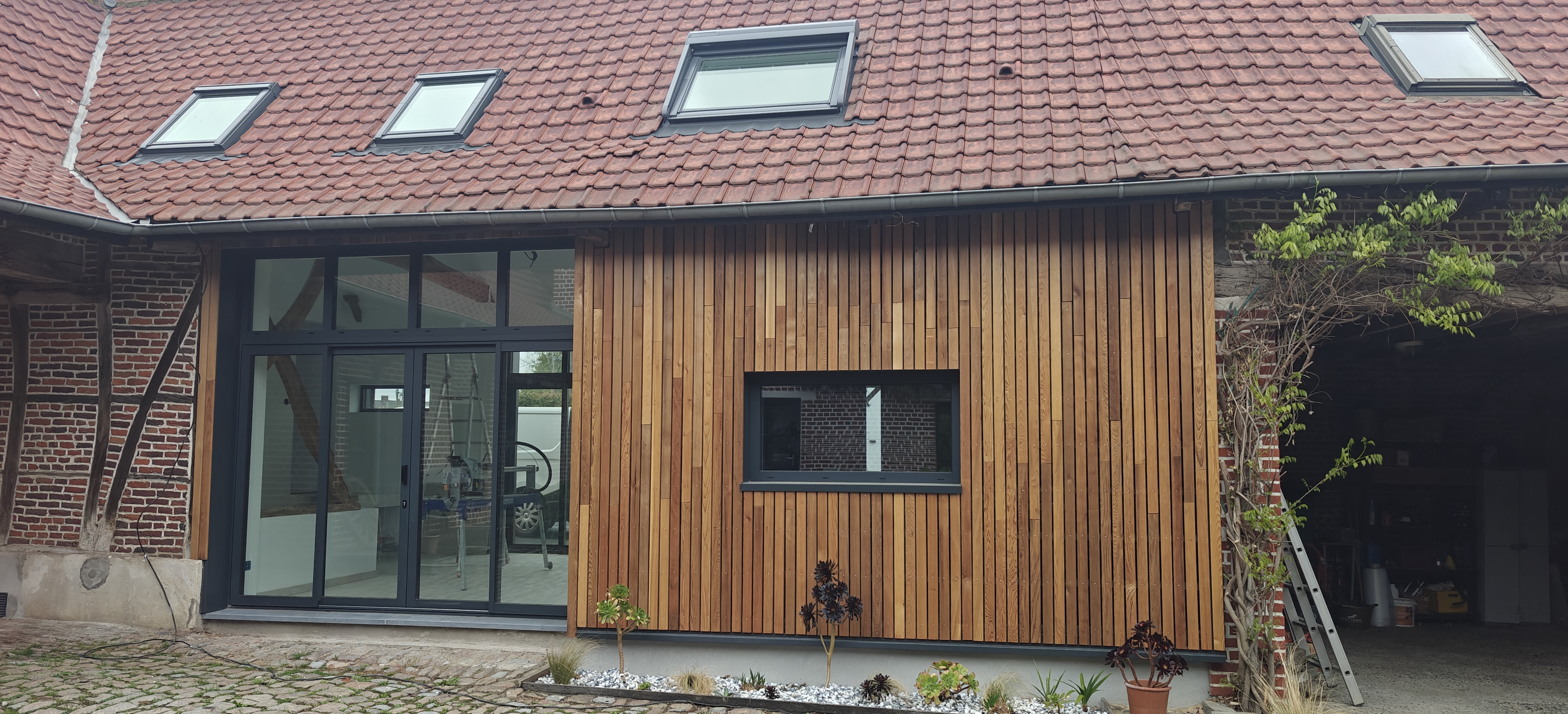 Travaux de bardage Bachy