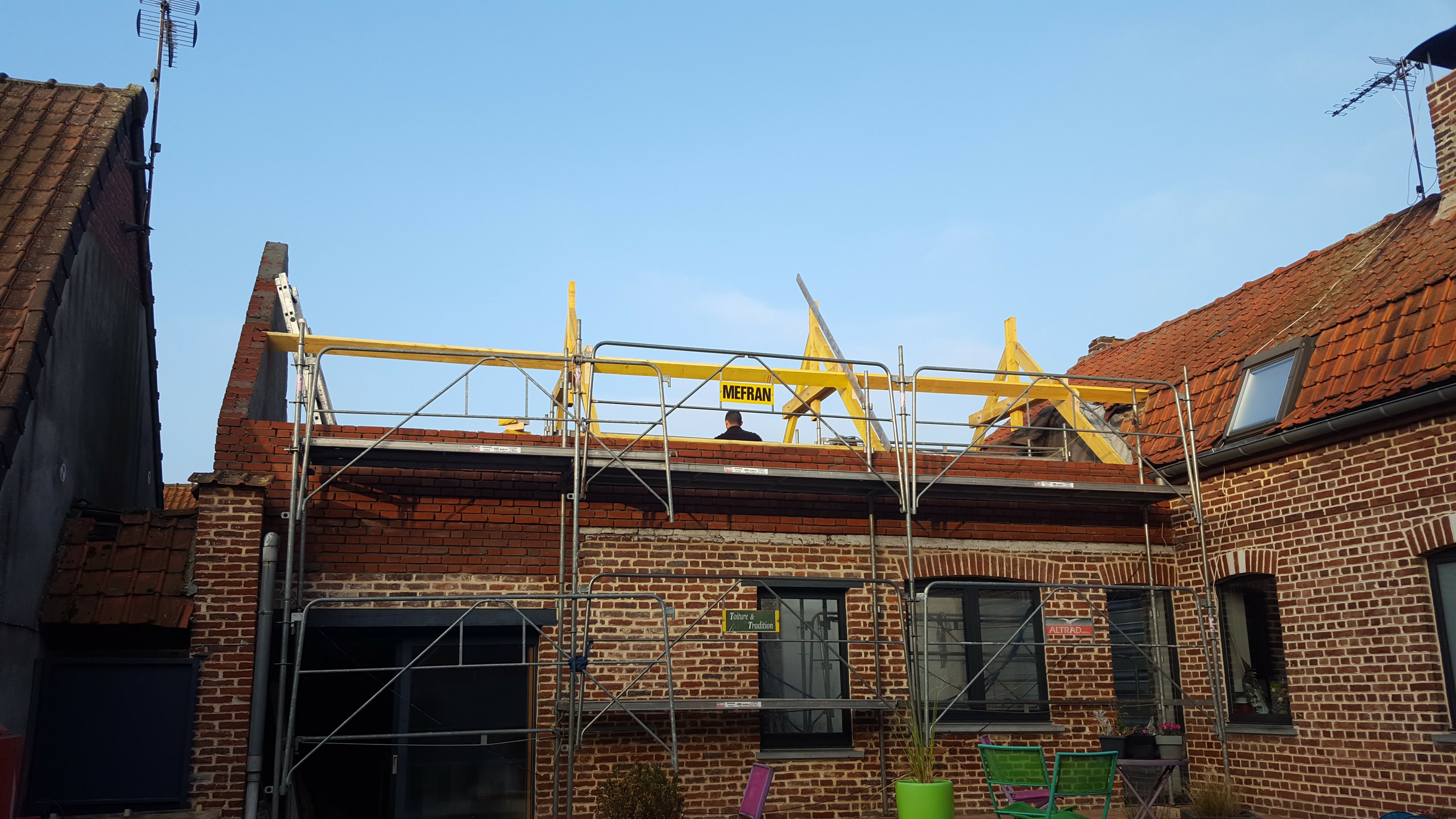 Travaux de charpente Bourghelles