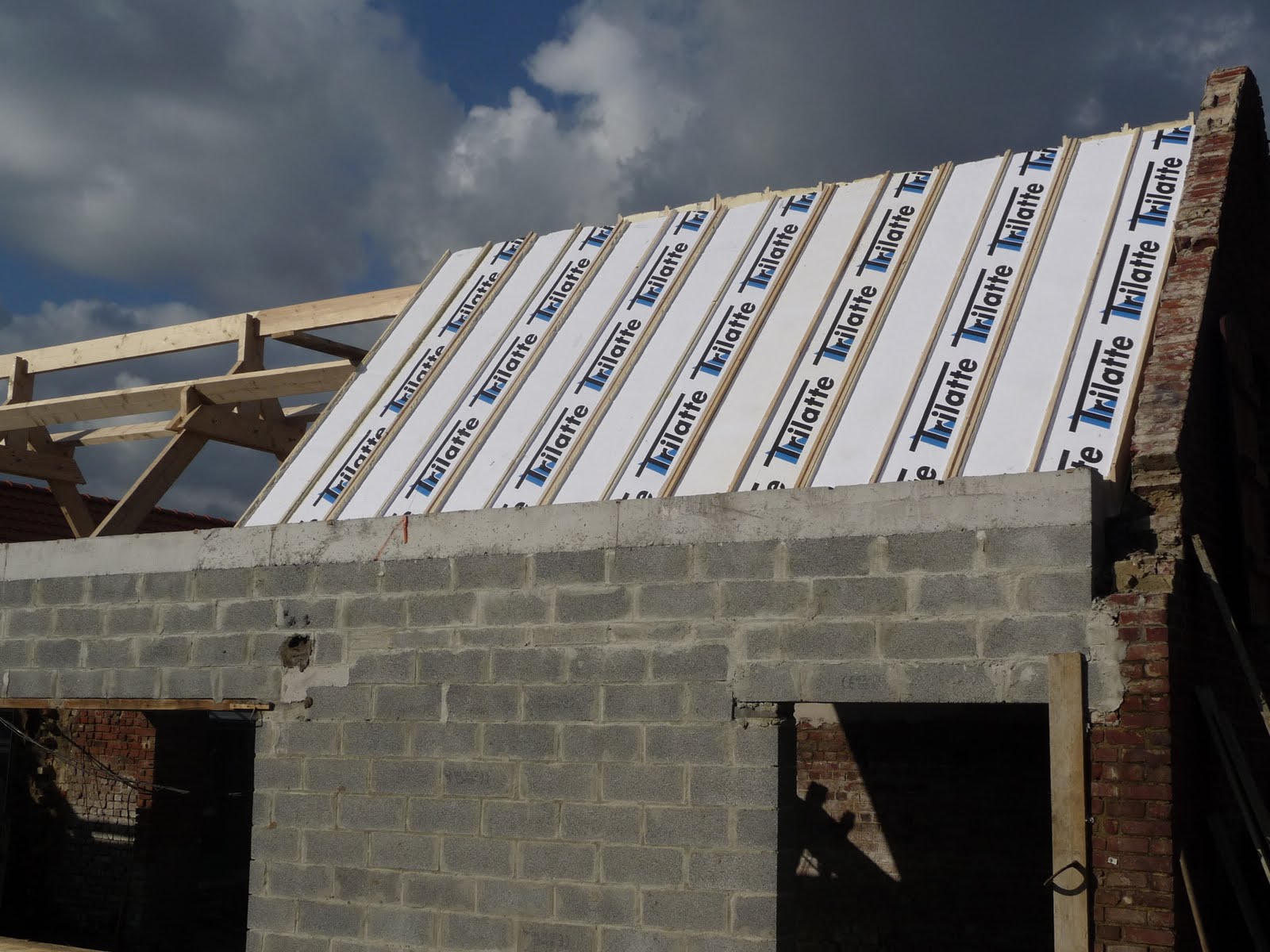 Isolation de toiture Bersée