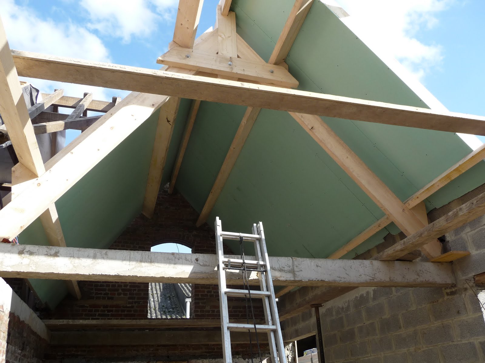 Isolation de toiture Bersée