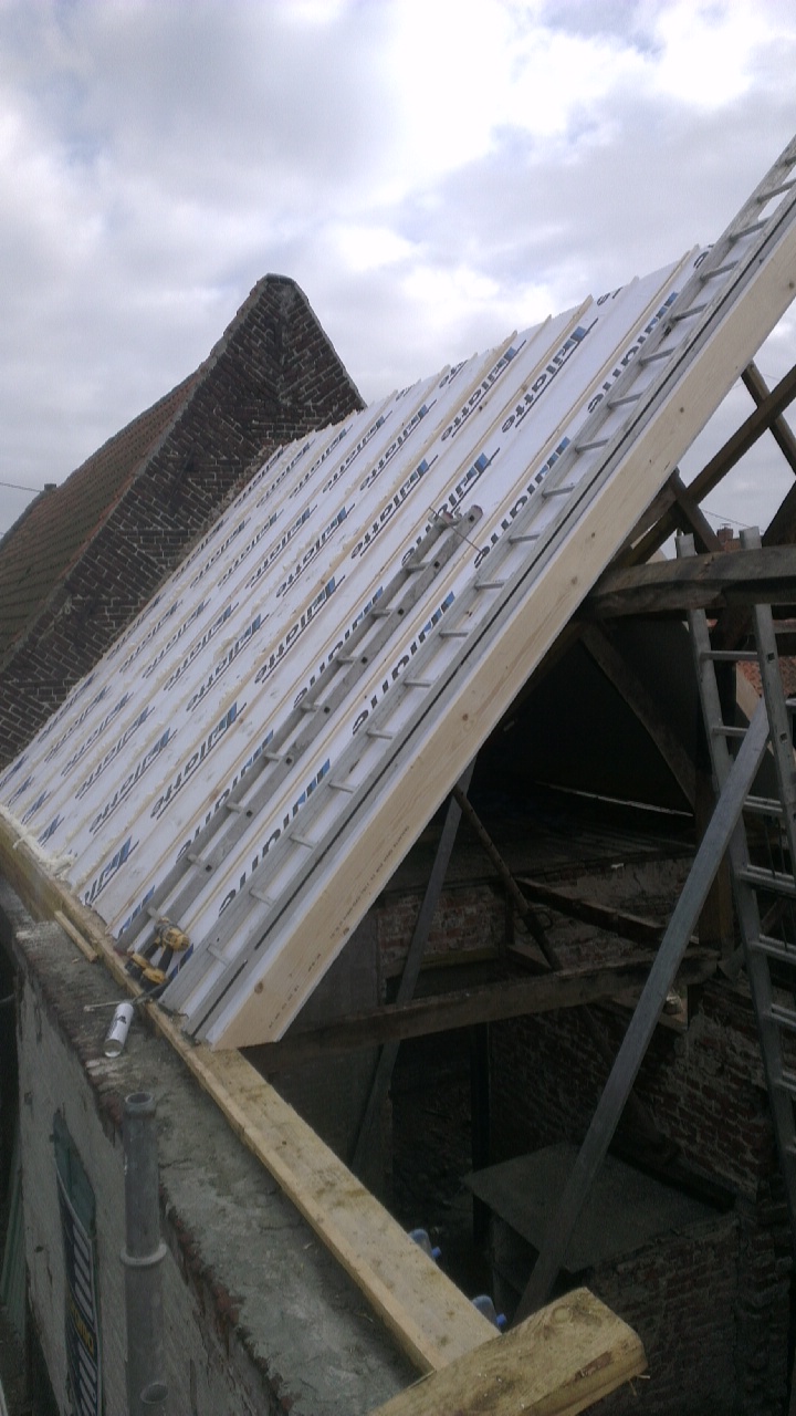 Isolation de toiture Bouvines