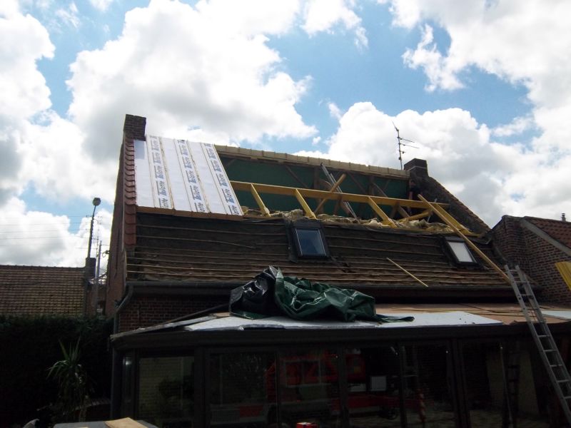 Isolation de toiture Mérignies