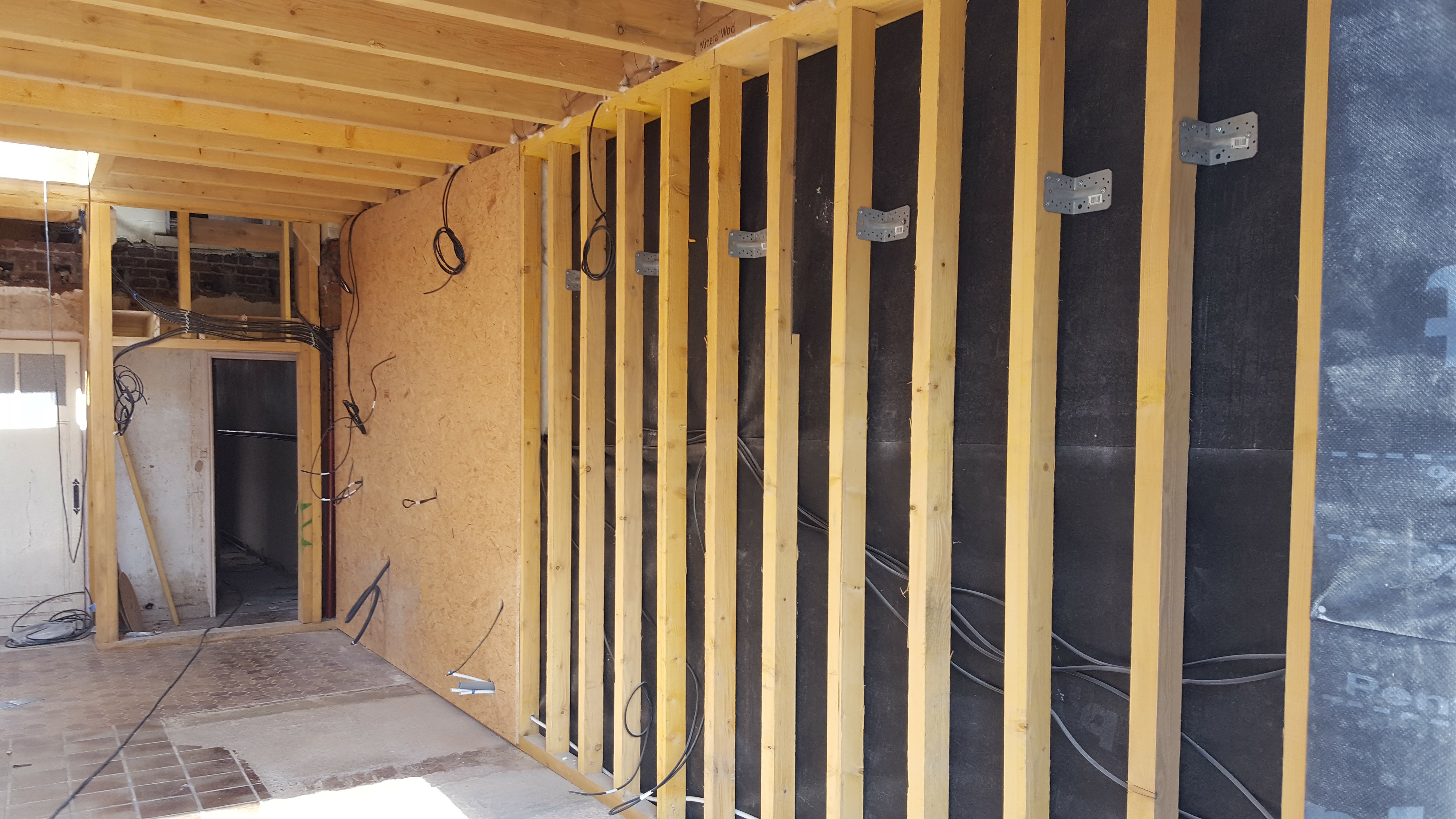 Construction ossature bois Templeuve