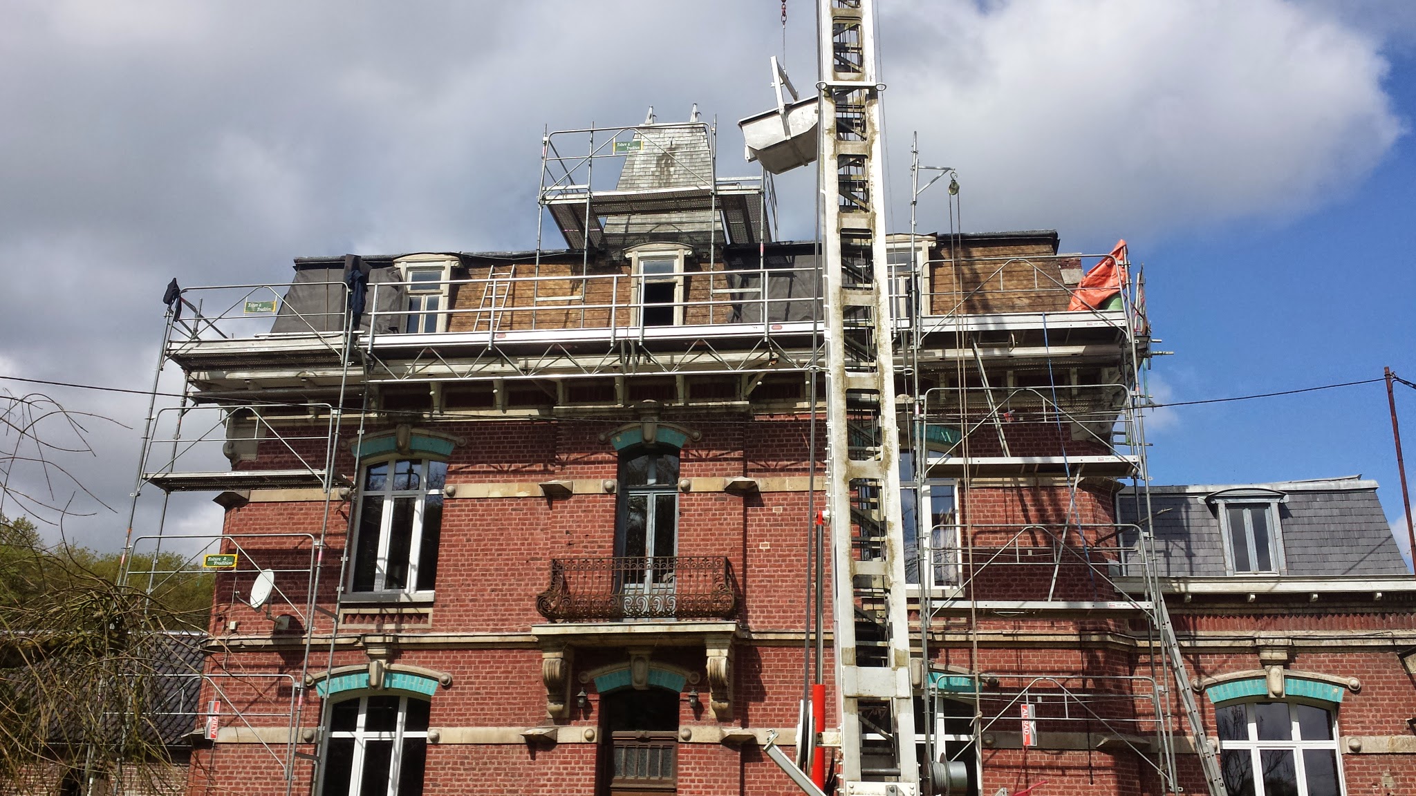 Rénovation toiture ardoises Marcq-en-Barœul