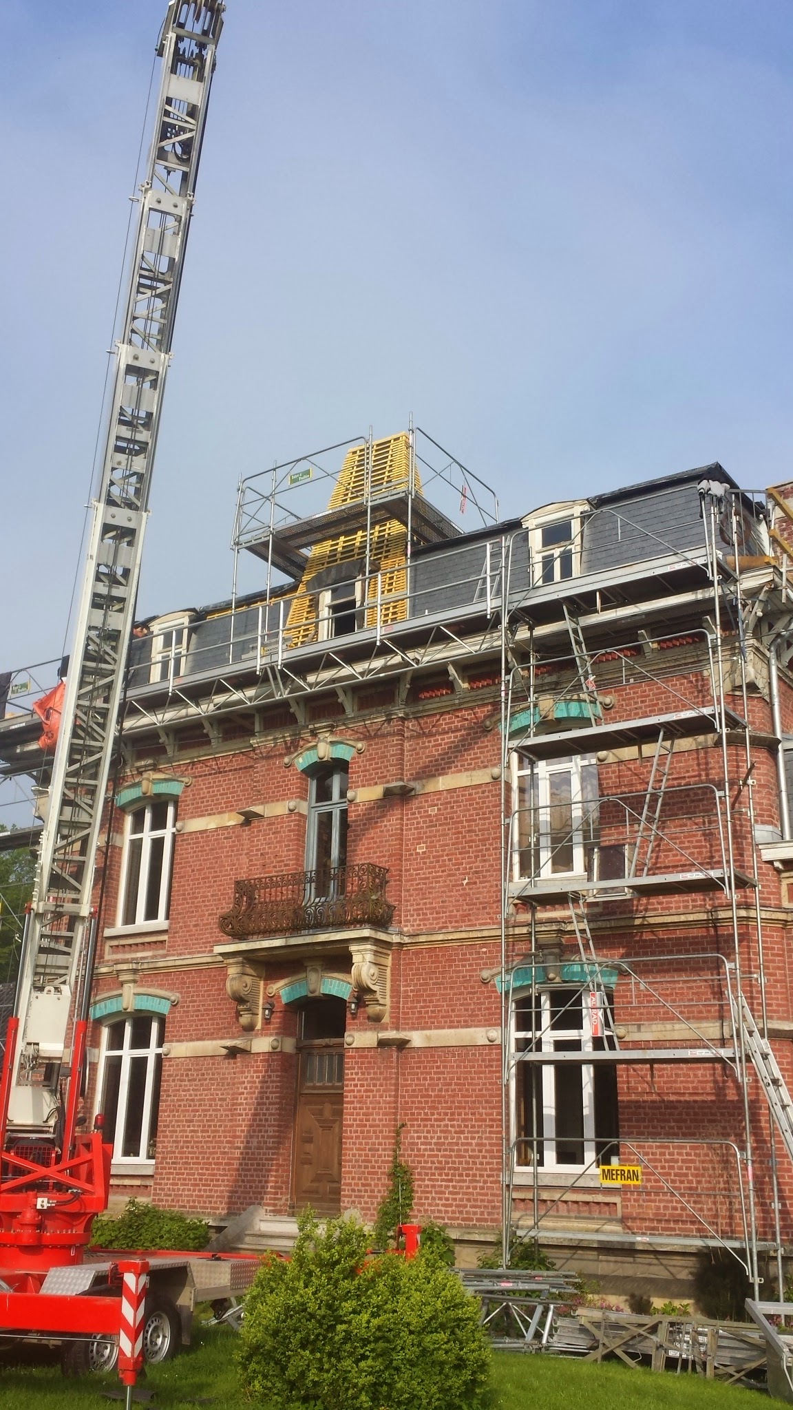 Rénovation toiture ardoises Marcq-en-Barœul