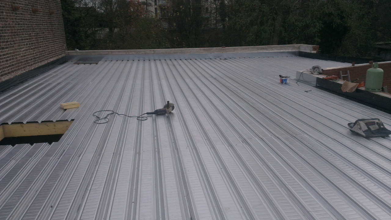 Rénovation toiture plate Tourcoing