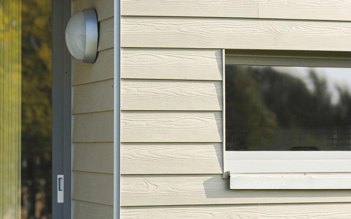 Installation de bardage Cedral pour rénovation de façade à Aniche