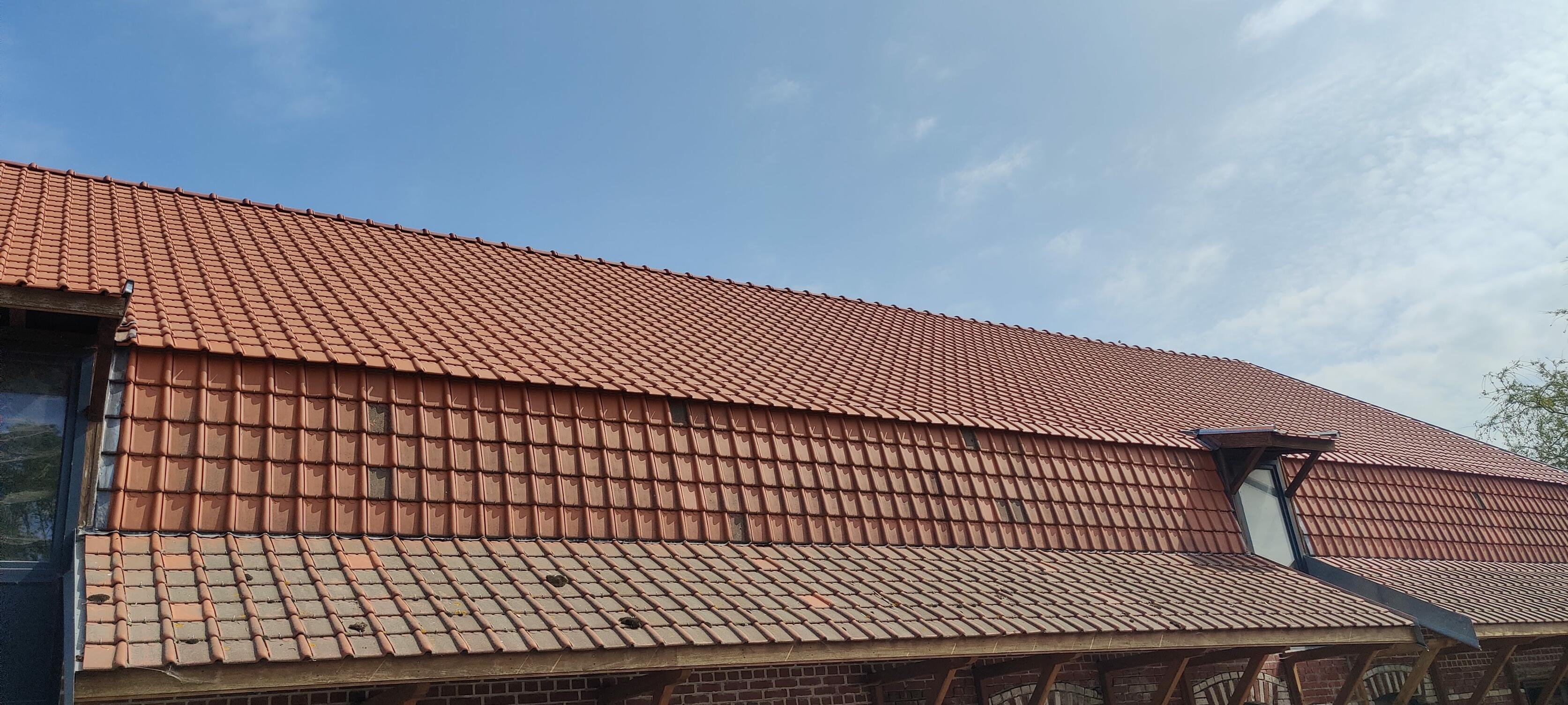 Travaux de toiture en tuiles pour rénovation et réparation de couverture à Auchy-lez-Orchies