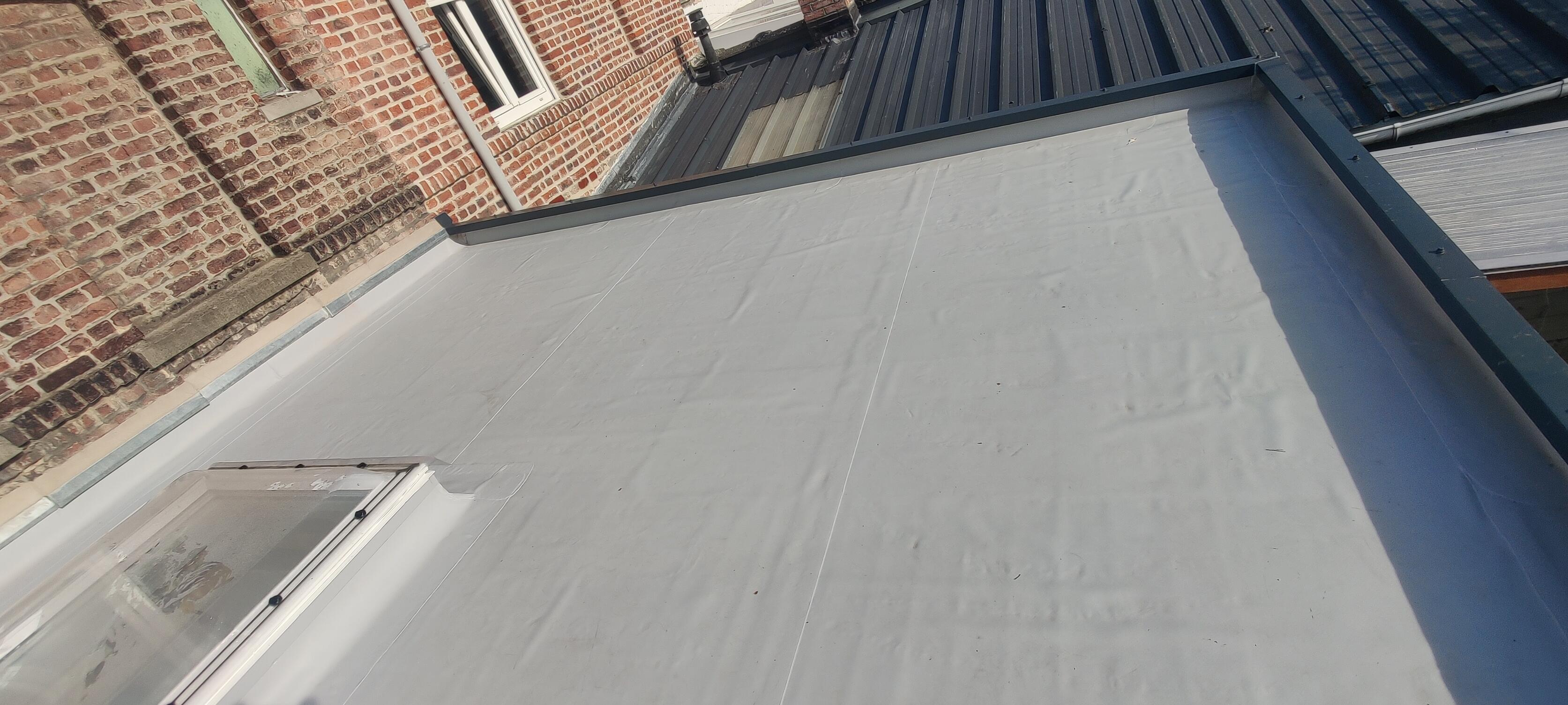 Réfection de toiture plate avec traitement de l’étanchéité à Brillon