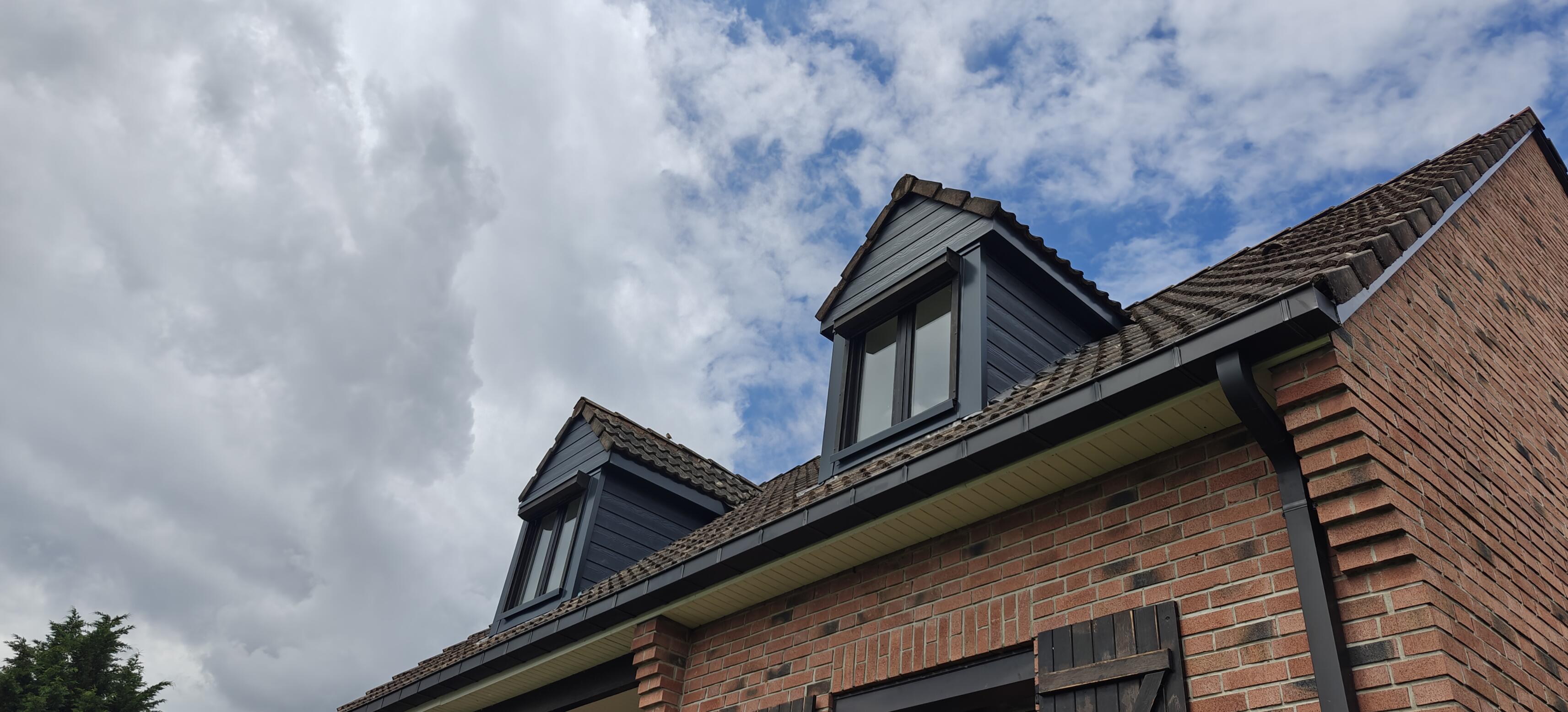 Création de lucarne de toiture avec reprise de charpente à Templeuve-en-Pévèle