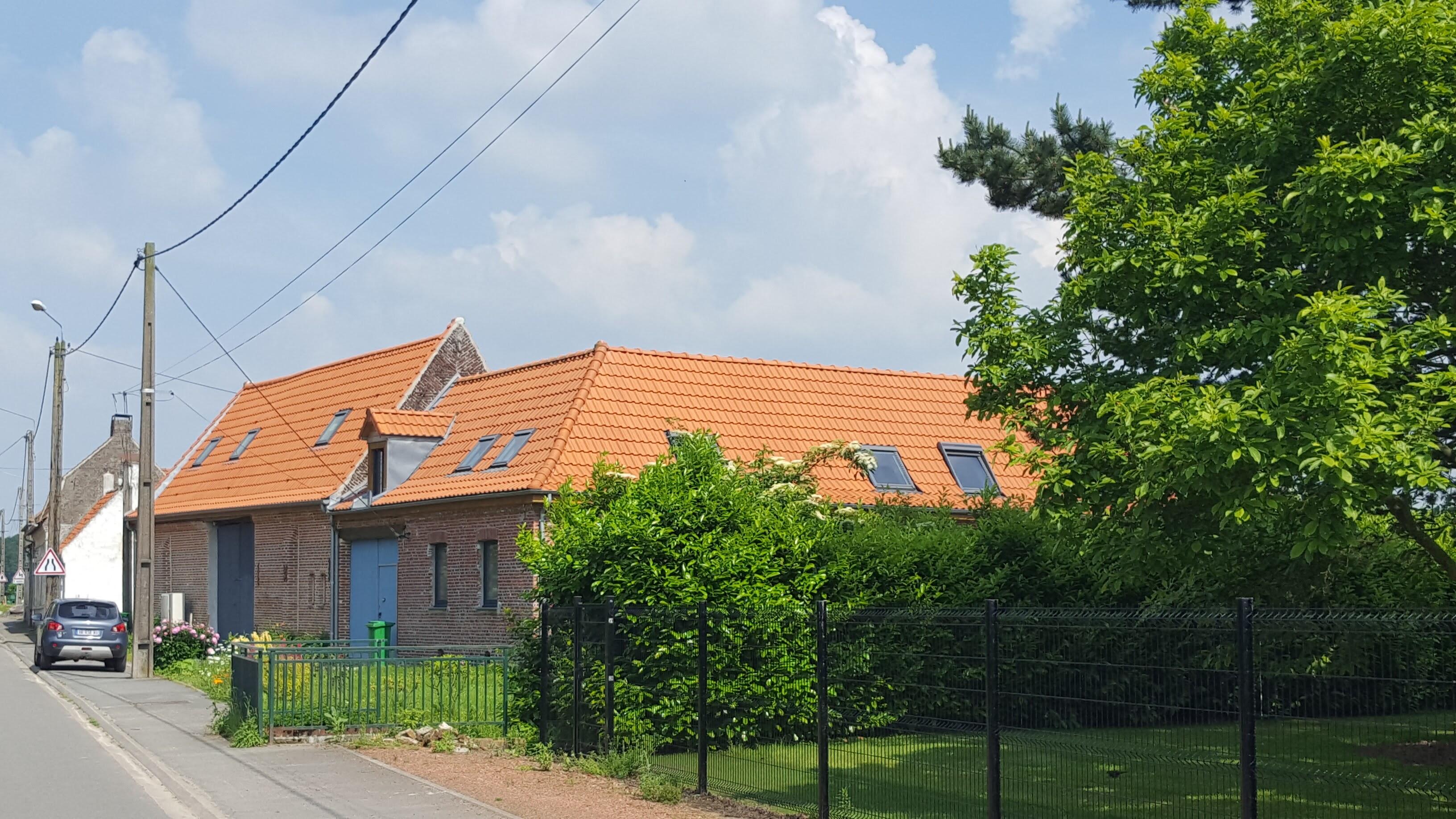 Inspection de toiture sur maison individuelle à Orchies par un professionnel