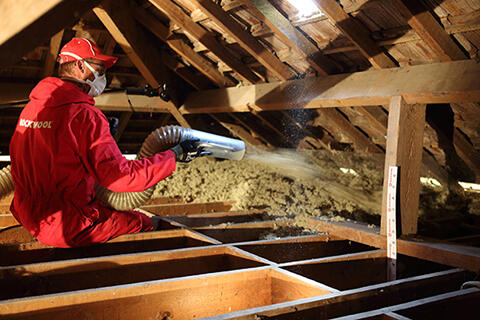 Isolation de combles perdus pour un meilleur confort thermique à Gruson